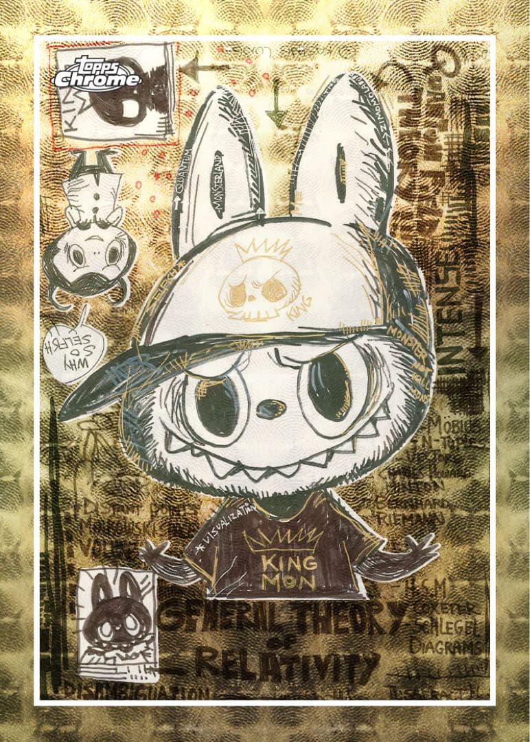 その他 2025 Topps Chrome Labubu