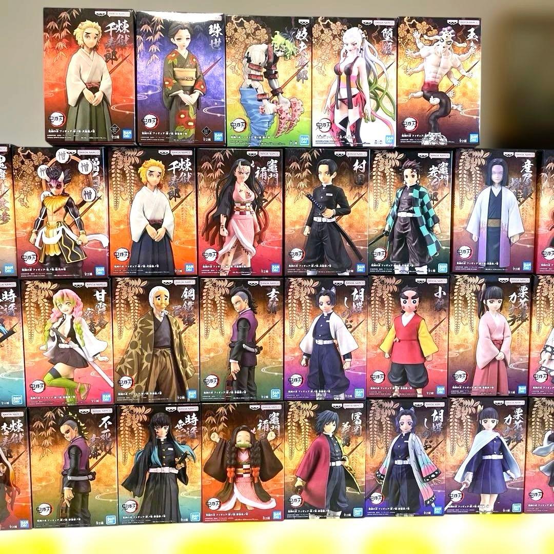 鬼滅の刃 フィギュア 絆ノ装 鬼ノ装 計35体 新品未開封