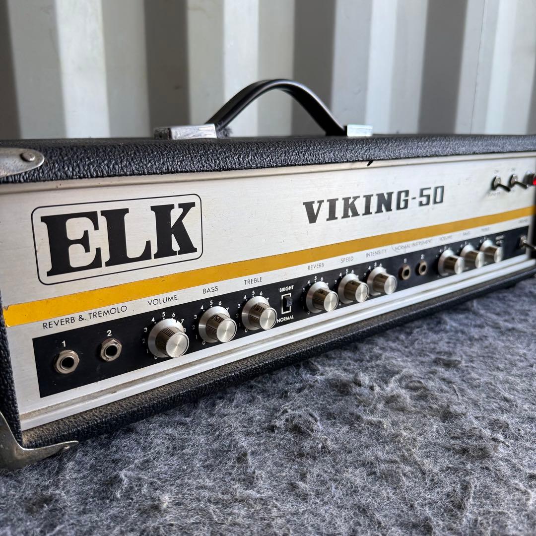 ジャンク　ELK VIKING-50バイキング ギターアンプ 真空管アンプ