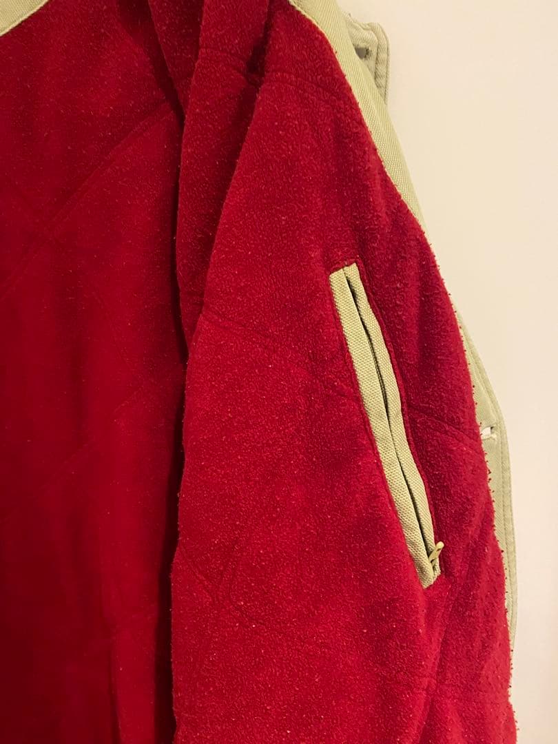 【名作】90s patagonia nuevorange ヌエボレンジ　襟レザー