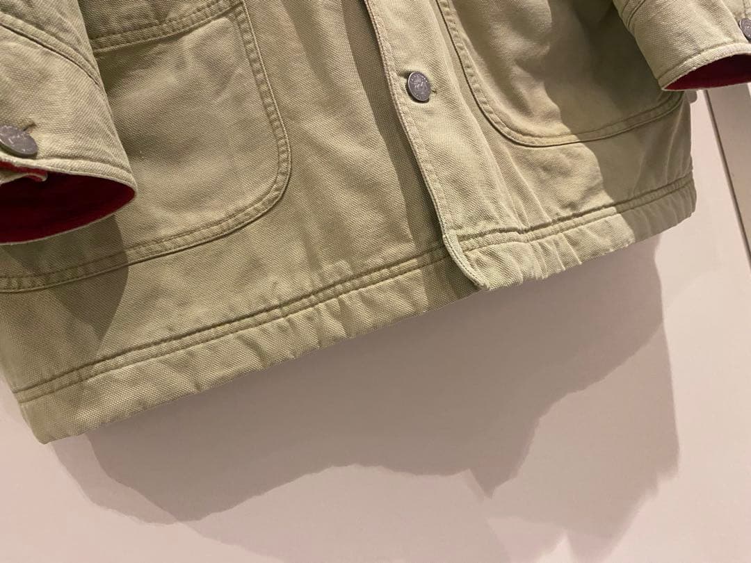 【名作】90s patagonia nuevorange ヌエボレンジ　襟レザー