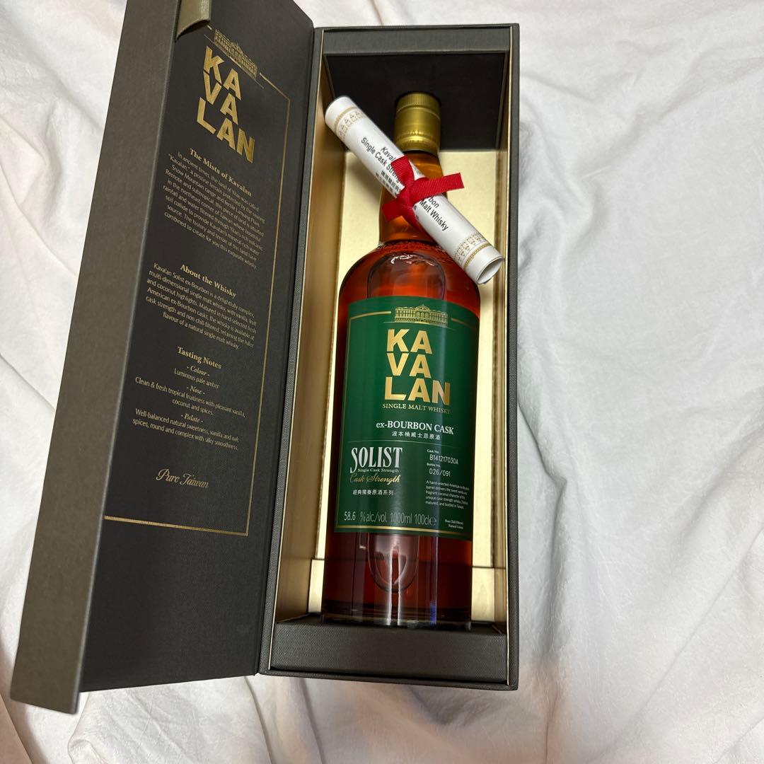 KAVALAN SOLIST 1000ml シングルモルトウイスキー