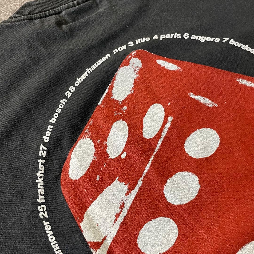 oasis オアシス DICE S/S Tシャツ フェード ブラック L