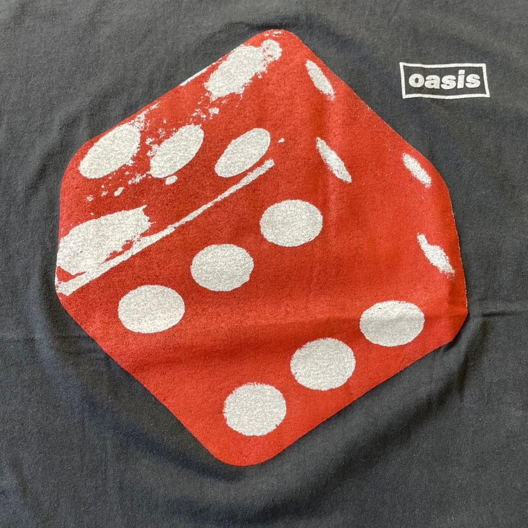 oasis オアシス DICE S/S Tシャツ フェード ブラック L