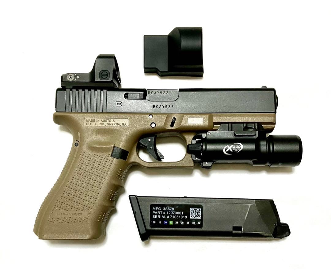 東京マルイGLOCK 17 Gen.4 ガスブローバックエアガン　カスタム多数