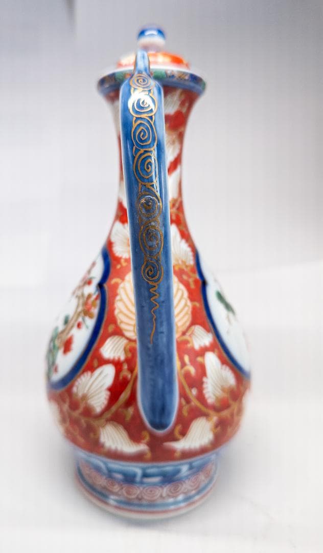 アンティーク水差しと猪口セット