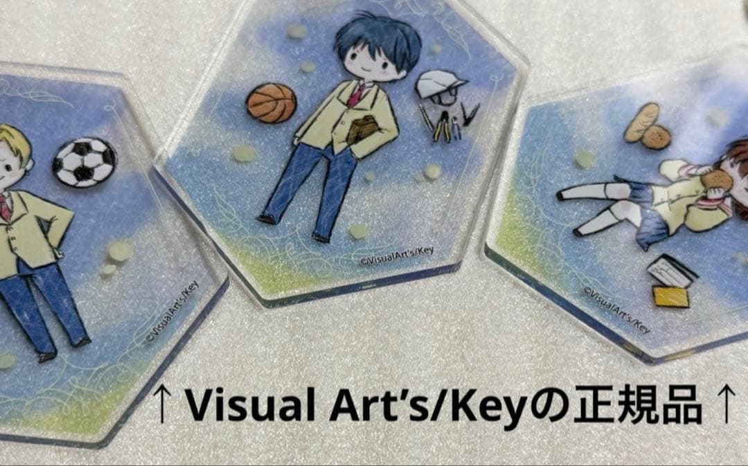 クラナド グラフアートデザイン アクリルキーホルダー 古河渚 岡崎朋也 春原陽平