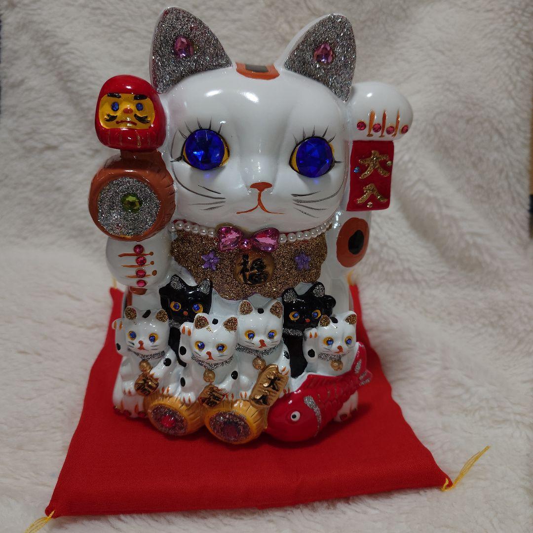 幸せを呼ぶキラキラ招き猫　京銀座堂