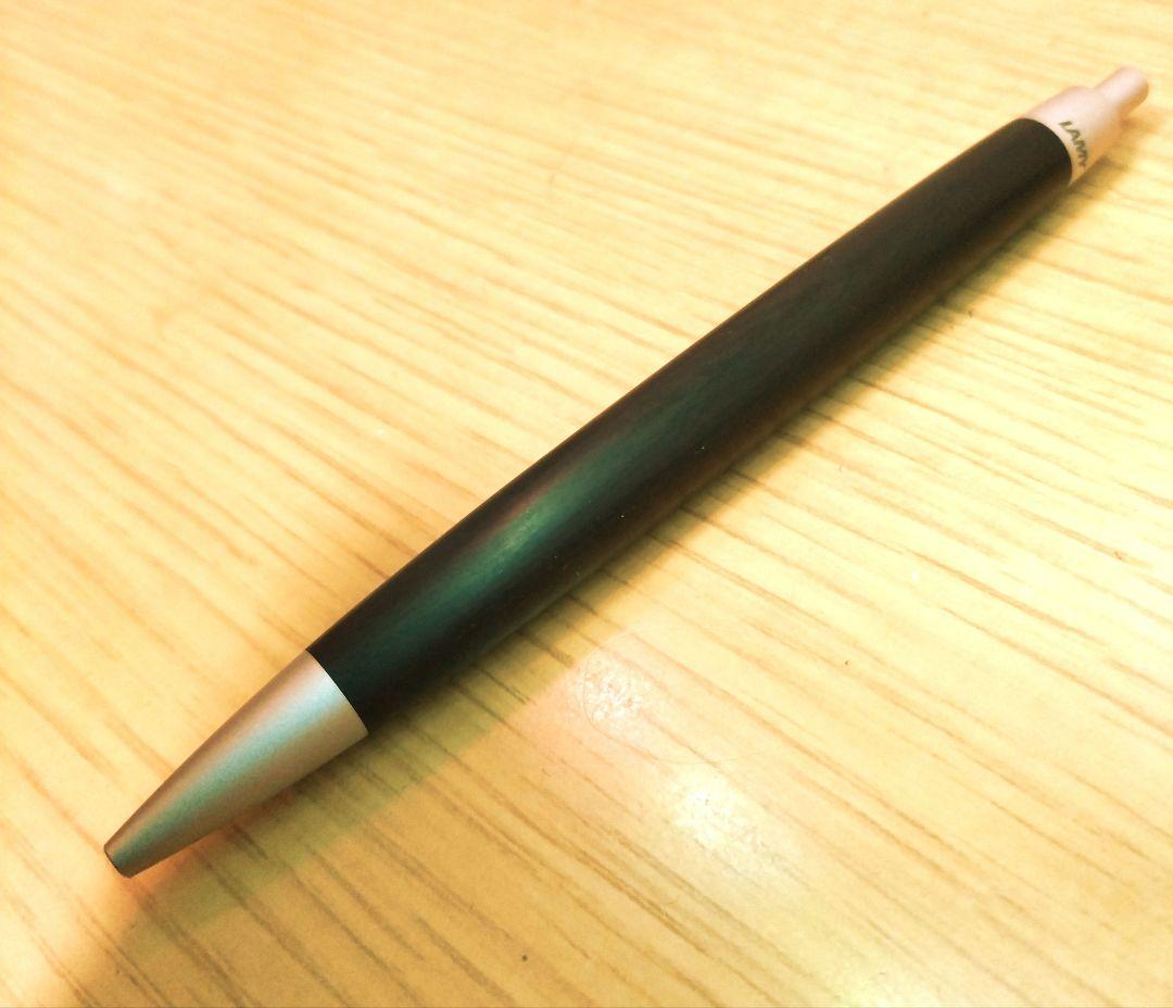 LAMY2000 ブラックウッド　ボールペン　 替えのインク、化粧箱付き