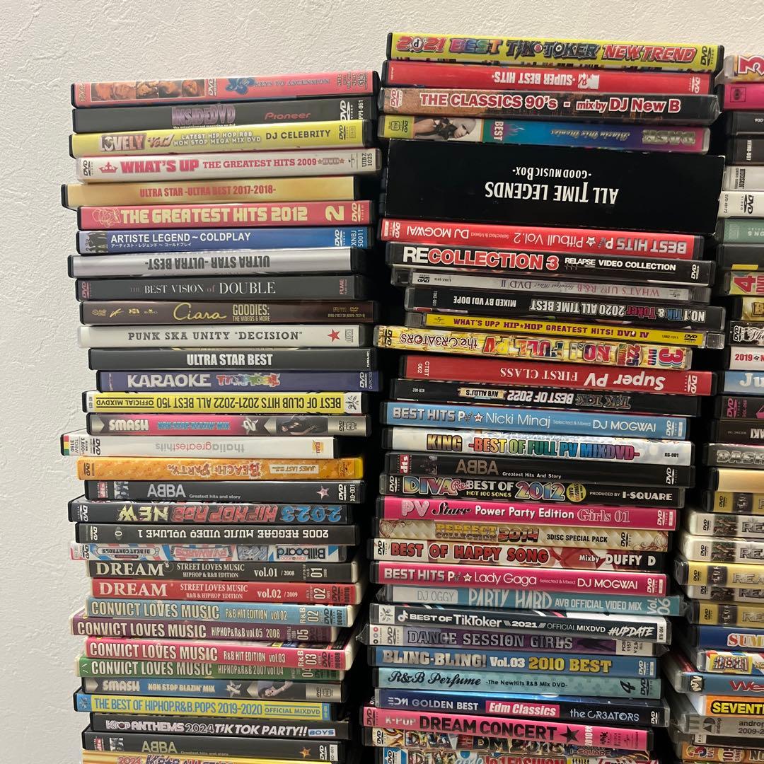 洋楽　best hits ベスト　ヒット　DVD 約160枚　大量　まとめ
