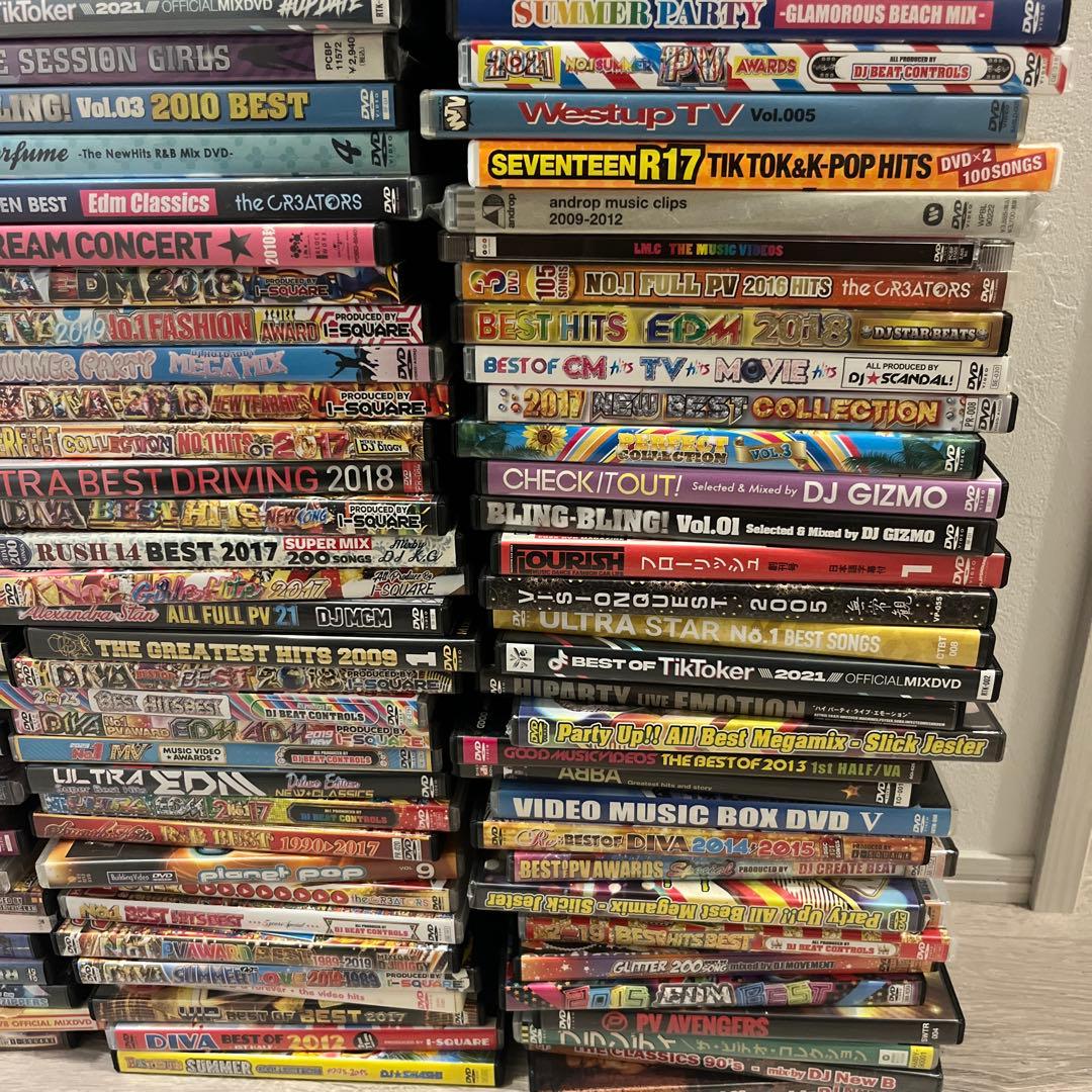 洋楽　best hits ベスト　ヒット　DVD 約160枚　大量　まとめ