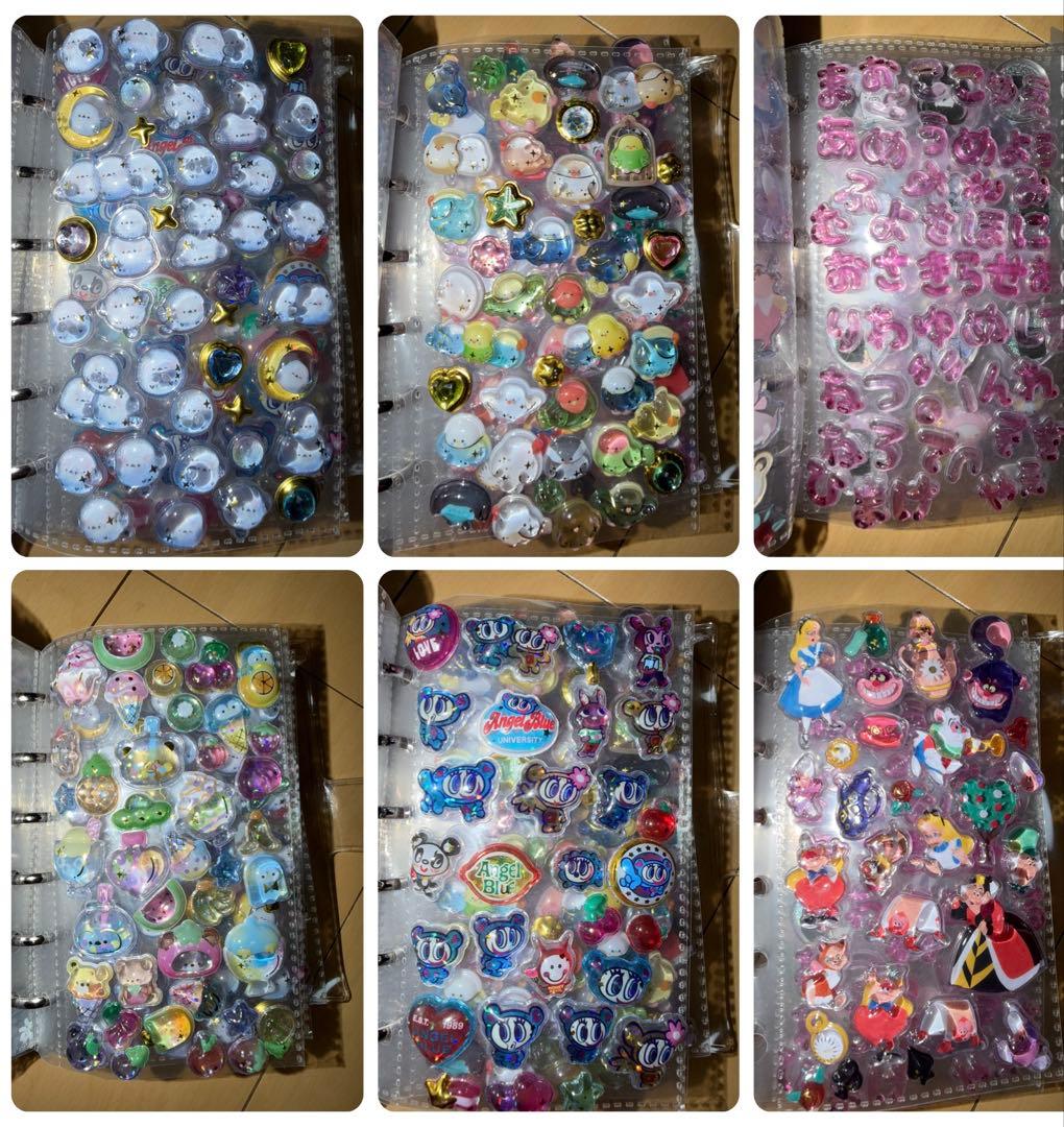 【新品未使用28枚♡シール帳２セット】 ボンボンドロップシールまとめ売りサンリオ