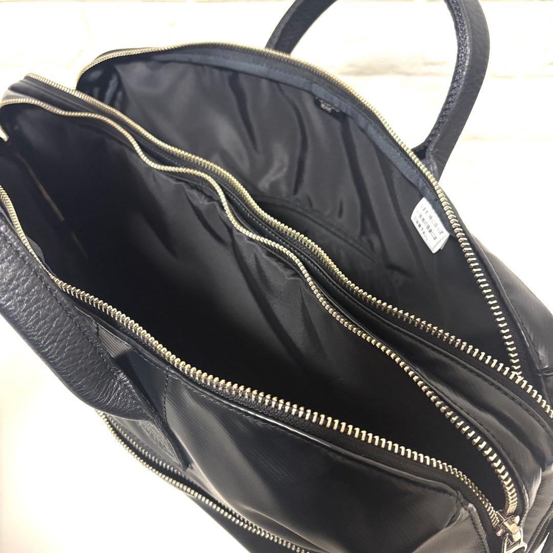 美品 PORTER 2way ビジネスバッグ ブリーフケース 吉田カバン 黒