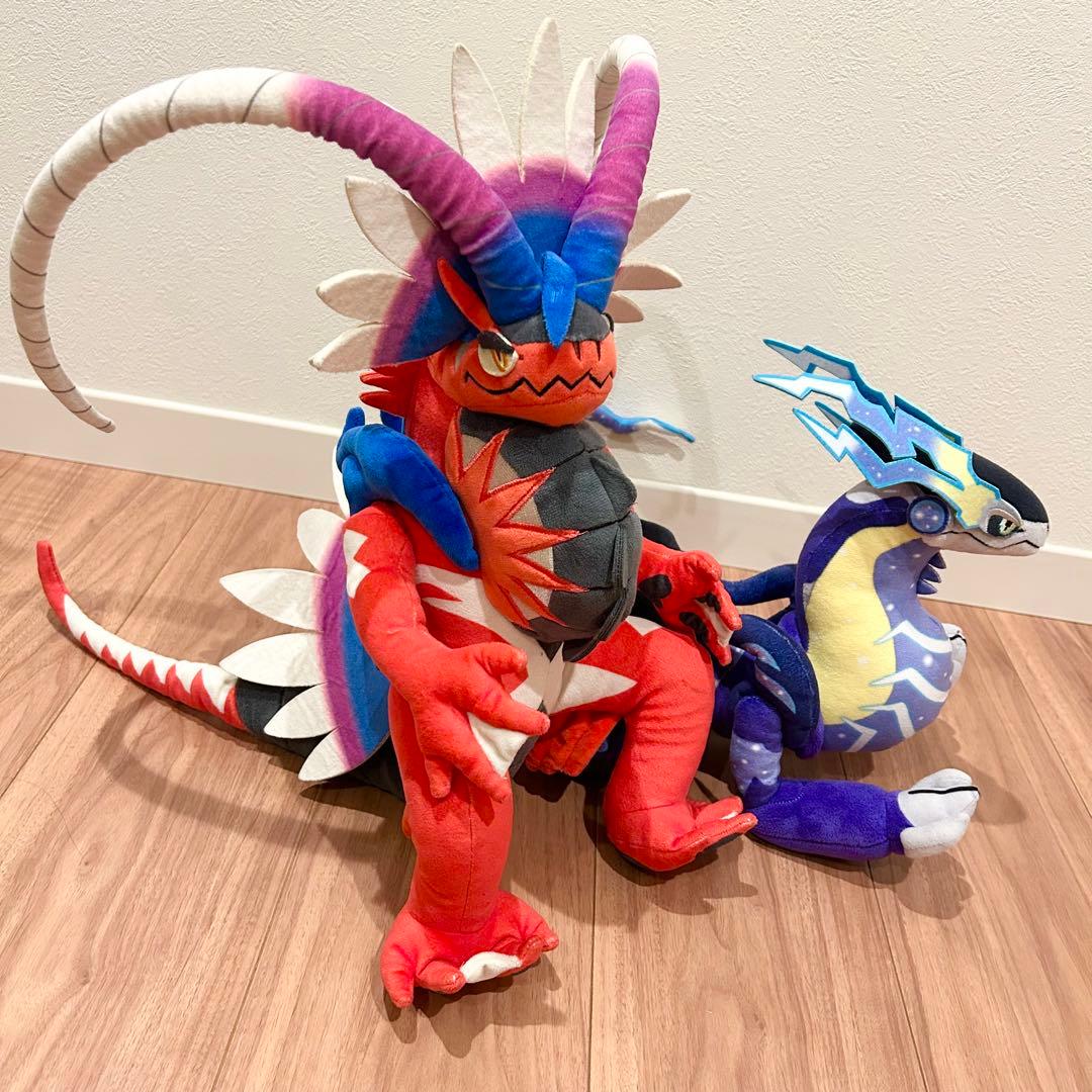 2体セット✨ポケモンセンター ミライドン コライドン ぬいぐるみ ポケセン限定