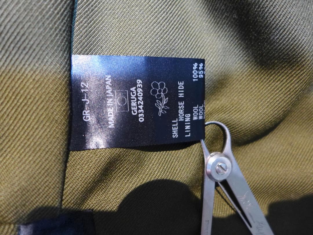 gerugaゲルガ黒ホースハイド4ライダースj100bucoフリーホイーラーズ