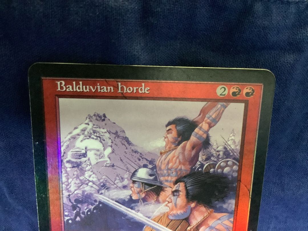 白*ま様 MTG バルデュビアの大軍 foil