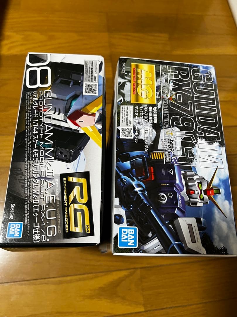 ガンプラ　MG 陸戦型ガンダム　RG ガンダムMK-Ⅱ (エウーゴ仕様) 未使用