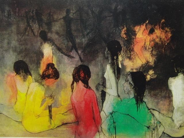 ジャン・ジャンセン、「大舞台」、希少、高級額装・画集画、状態良好