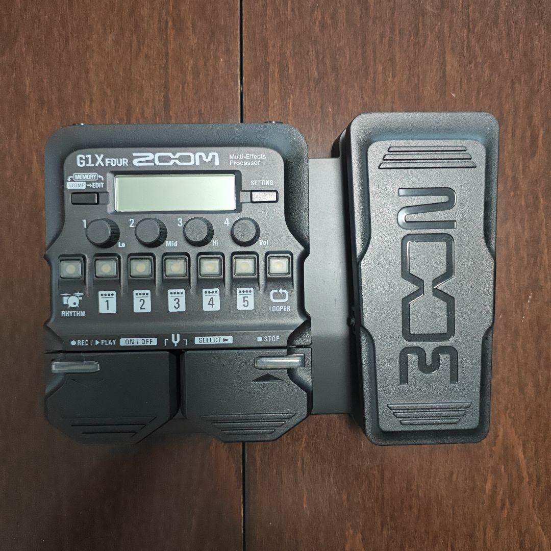 【美品】ZOOM G1X FOUR ギターマルチエフェクター