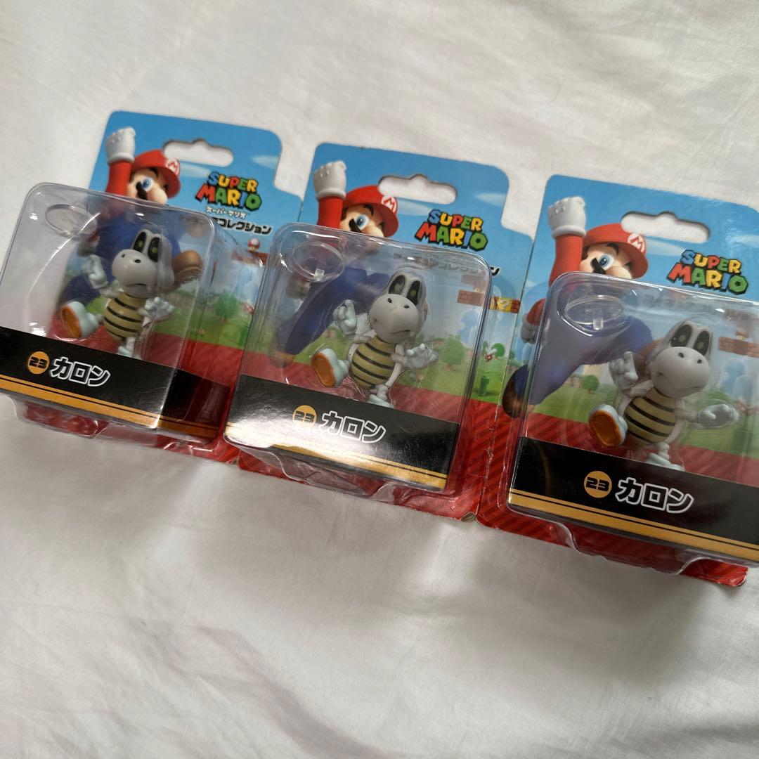 新品　廃盤　スーパーマリオ フィギュアコレクション カロン 3体セット