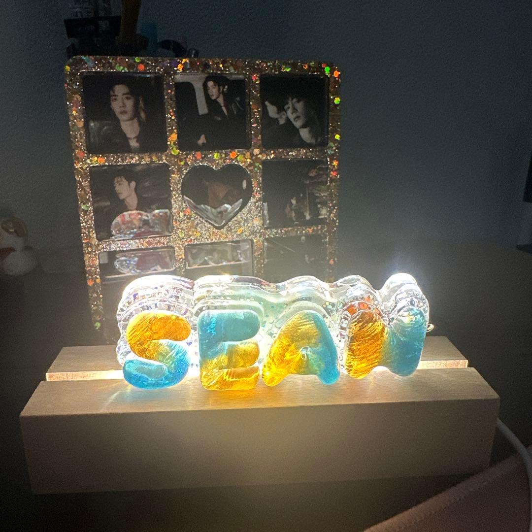 王一博 厚いレジン置物です&バッグチャームに&ナイトライトにもなります❣️9点