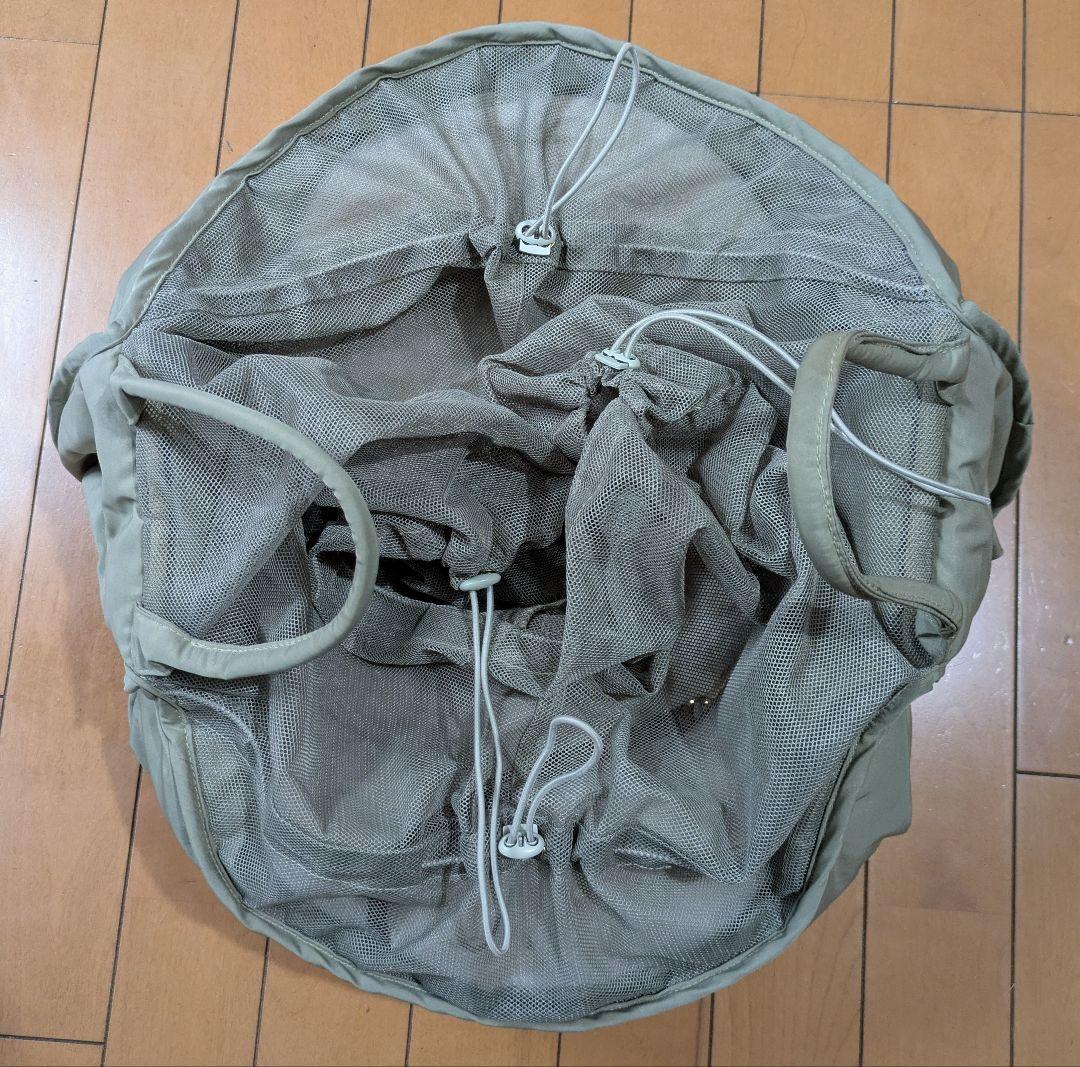 2wayハンモック型 メッシュ付き スリングバッグ