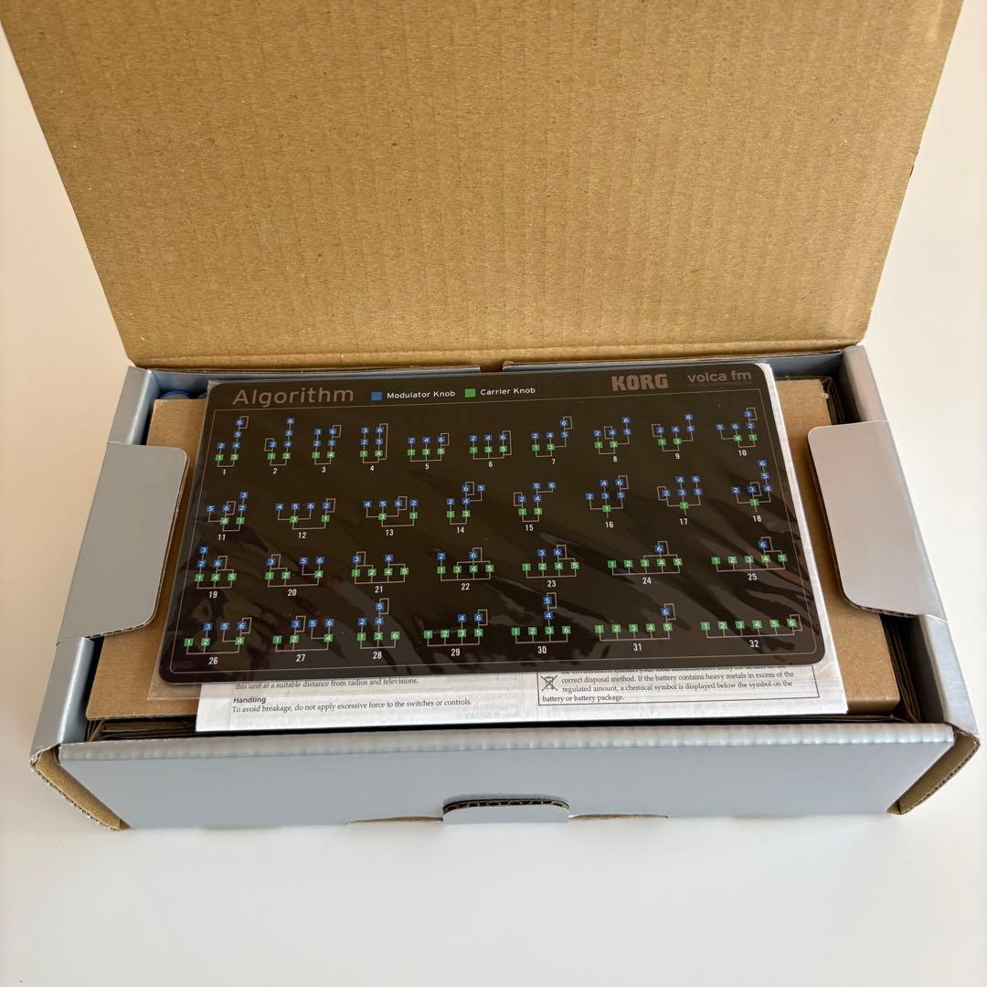 KORG volca fm デジタルシンセサイザー midi out Mod.