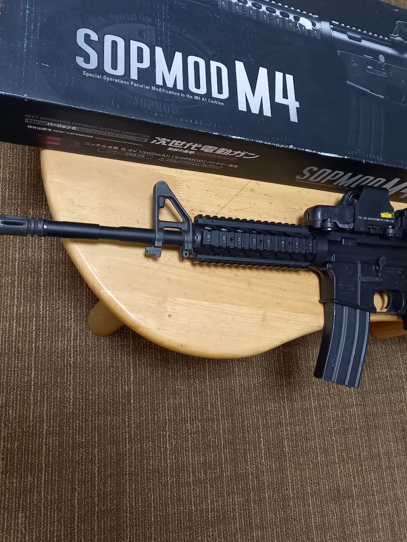 東京マルイ　 ソップモッド　ブラック セミオート/フルオート　ジャンク品