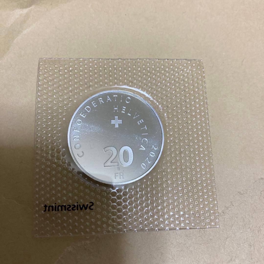 ロジャー・フェデラー 記念  銀貨／Roger Federer coin