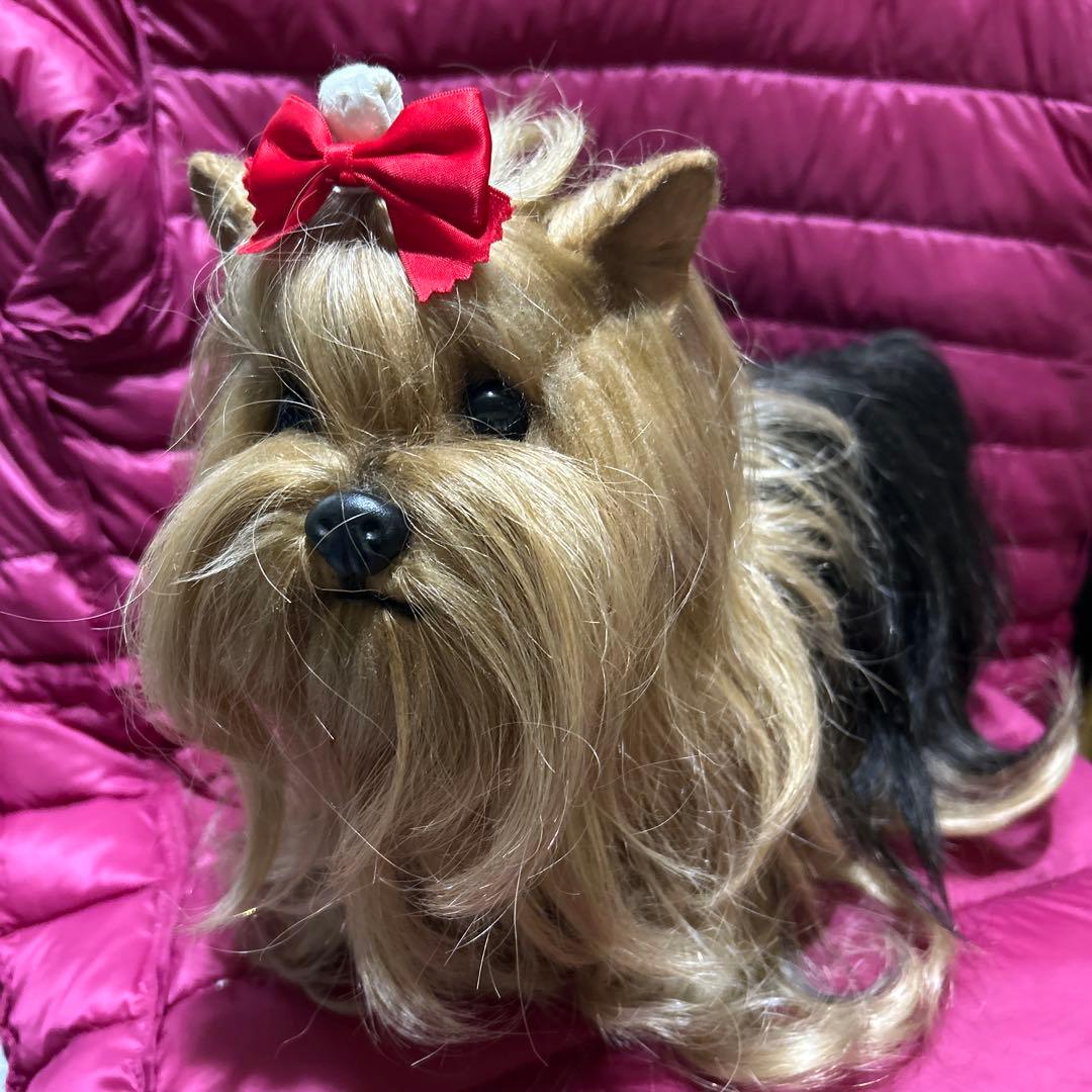 ドレッシーペット　ぬいぐるみ　犬　ヨークシャテリア　日本製❣️