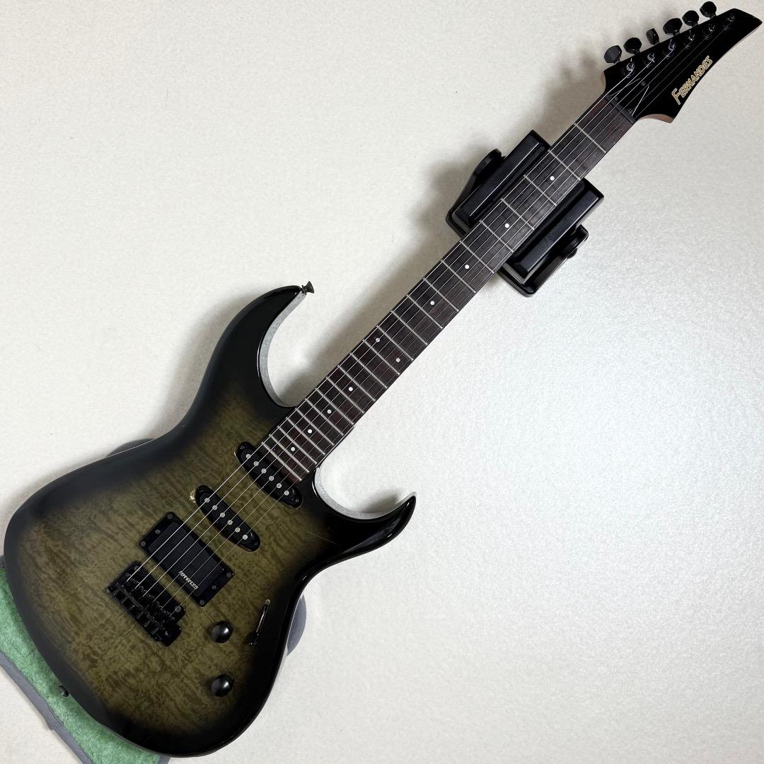 FERNANDES フェルナンデス FGZ エレキギター キルテッド 杢目