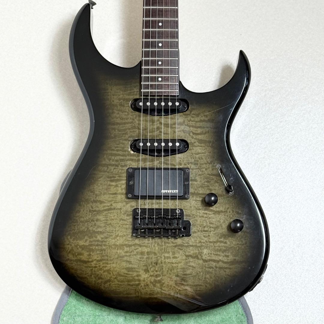 FERNANDES フェルナンデス FGZ エレキギター キルテッド 杢目