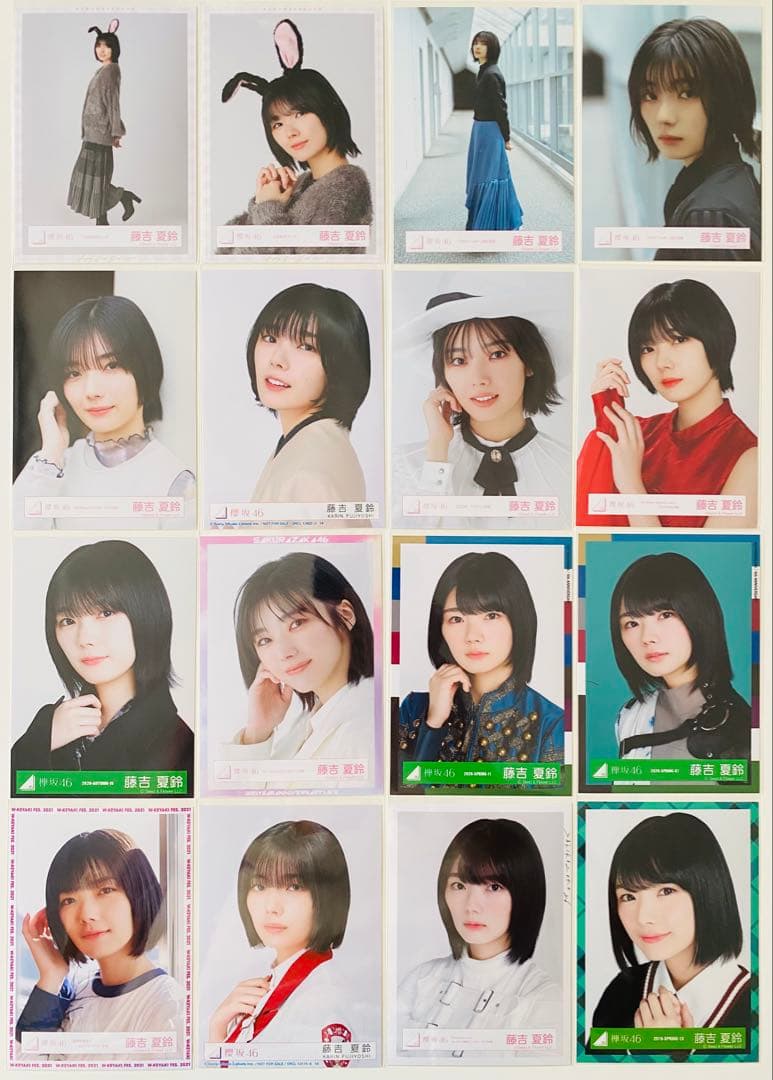 は*ん様 藤吉夏鈴 生写真 337枚！大量まとめ売り