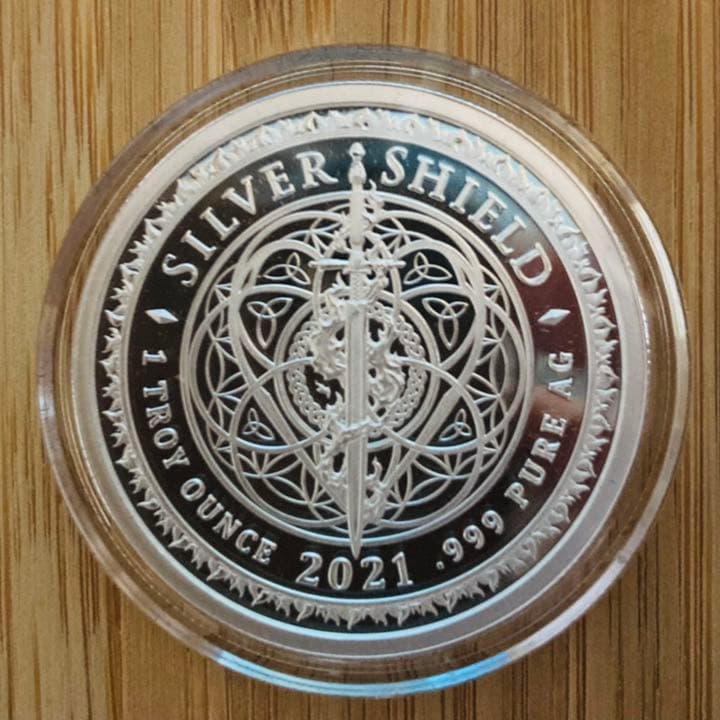 トランプ大統領　1トロイオンス銀貨　トランプ/バイデン