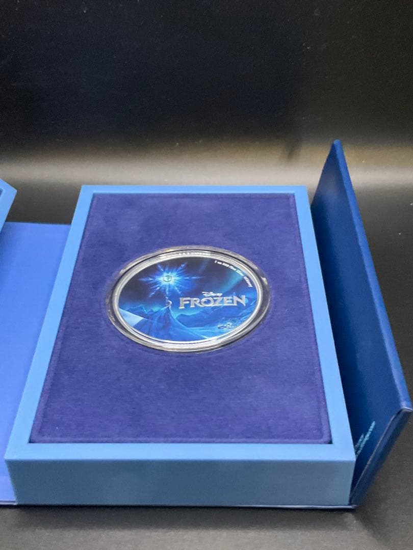2023年ディズニー・フローズン10周年記念　エルサ　1オンス　プルーフ銀貨