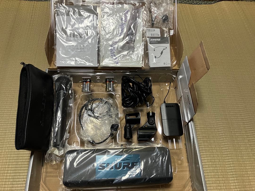 配信機器・PA機器・レコーディング機器 Shure BLX Wireless System PG58 PGA31