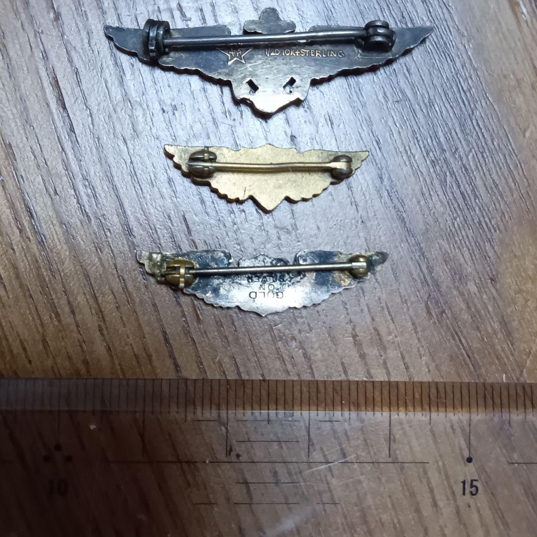 海兵隊 海軍 空軍　バッジセット