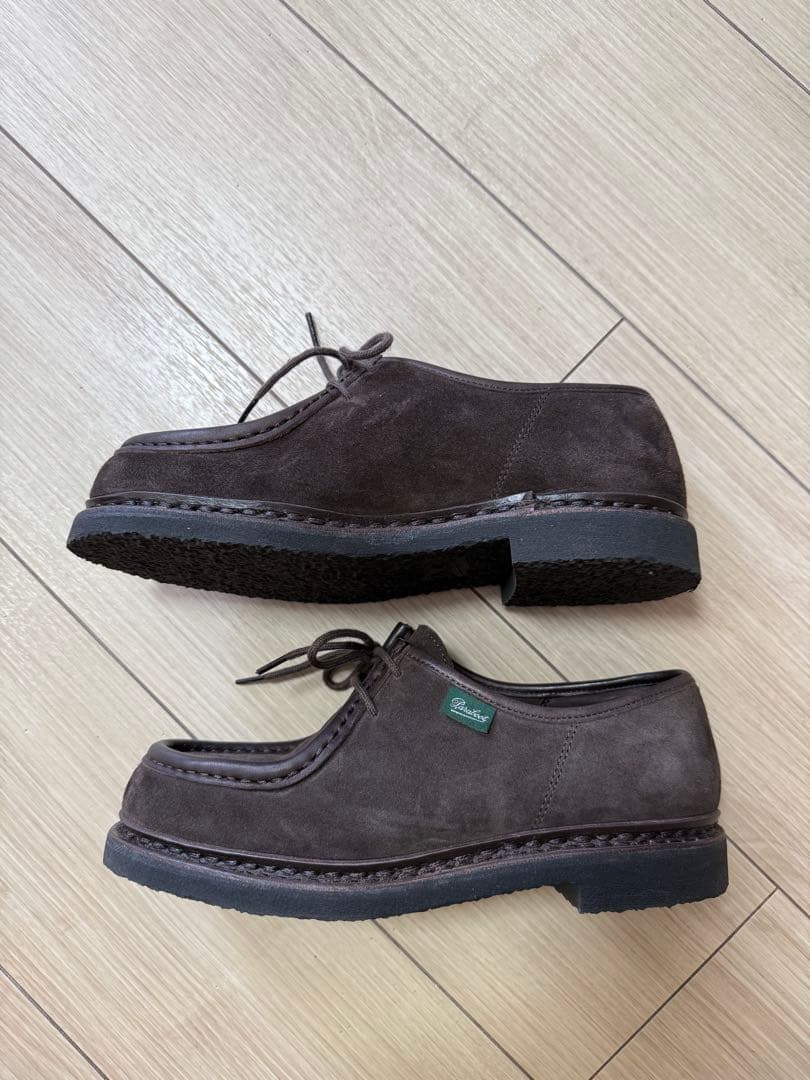 Sunspel x Paraboot スエードミカエルシューズ