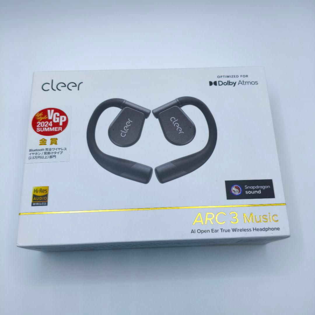 Cleer ARC 3 Music オープンイヤー 完全ワイヤレスイヤホン