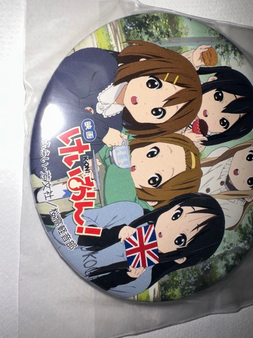 けいおん 映画 イギリス　ロンドン 缶バッジ