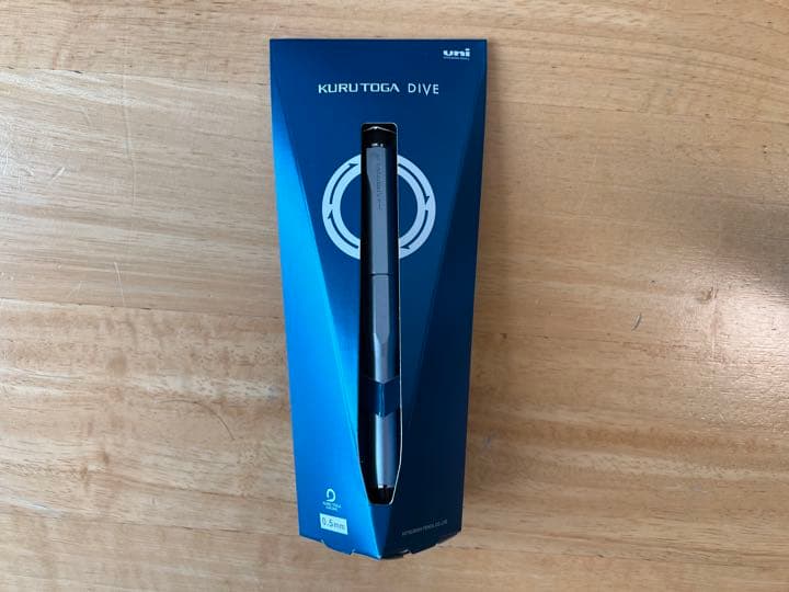 三菱鉛筆 クルトガDIVE カスケードブルー