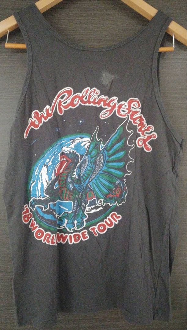デッドストック!ザ・ローリング・ストーンズ’78アメリカツアー·タンクトップ