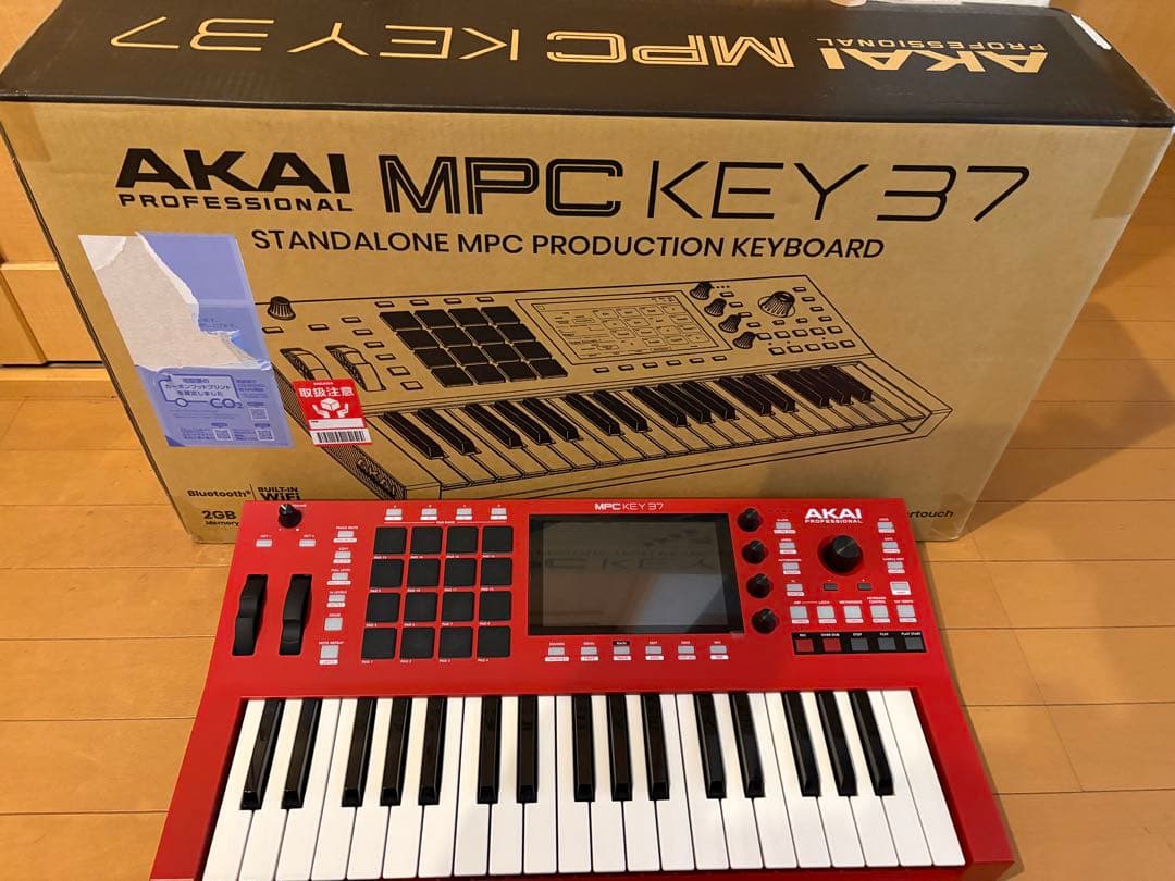 鍵盤楽器 AKAI MPC KEY 37