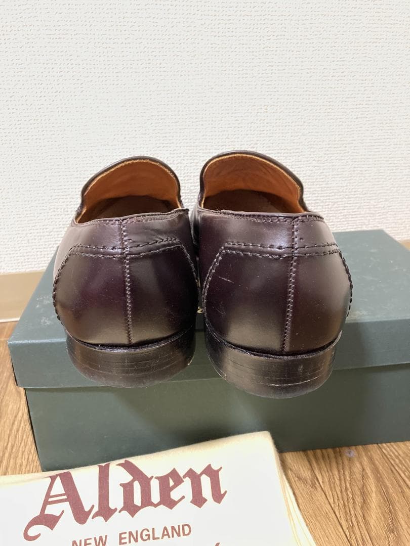 ALDEN オールデン N6214 バーガンディコードバン US9.5D