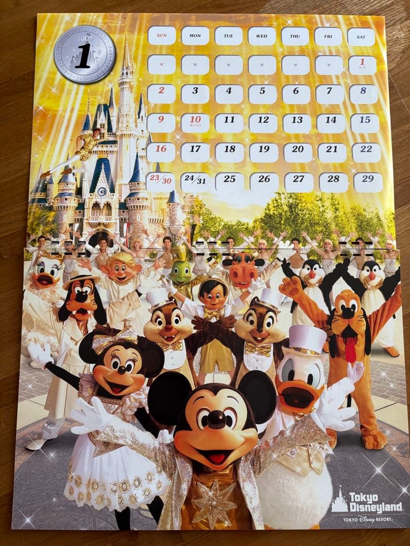 ファンダフルディズニー‼️ディズニー カレンダー セット 2005-2026年