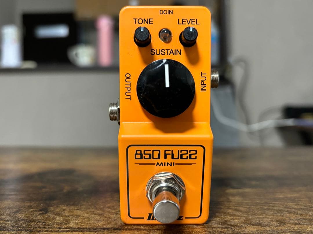 Ibanez mini 850 fuss エフェクター　アイバニーズミニ　ファズ