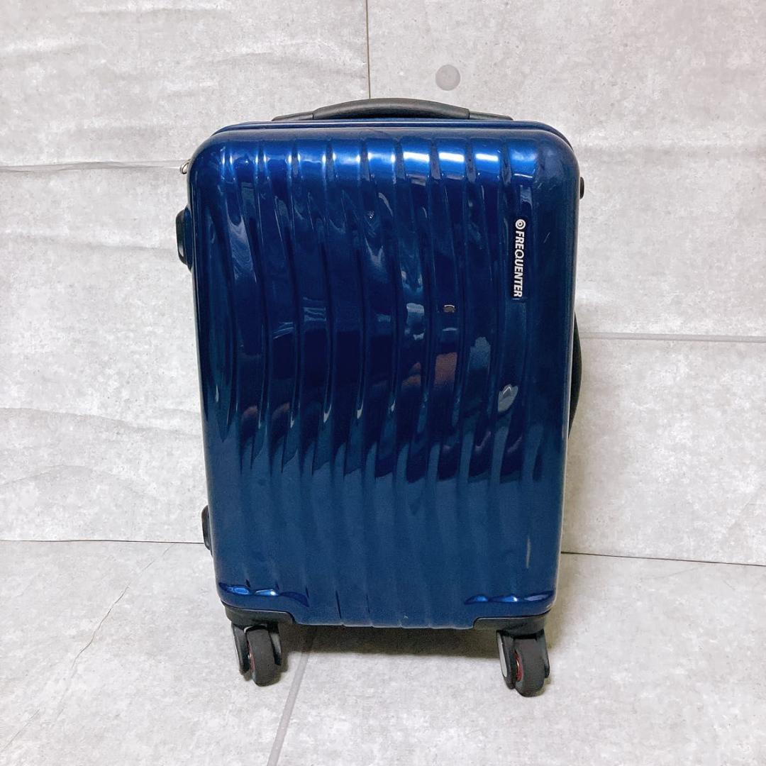 FREQUENTER WAVE キャリーケース ネイビー 34L 機内持込サイズ