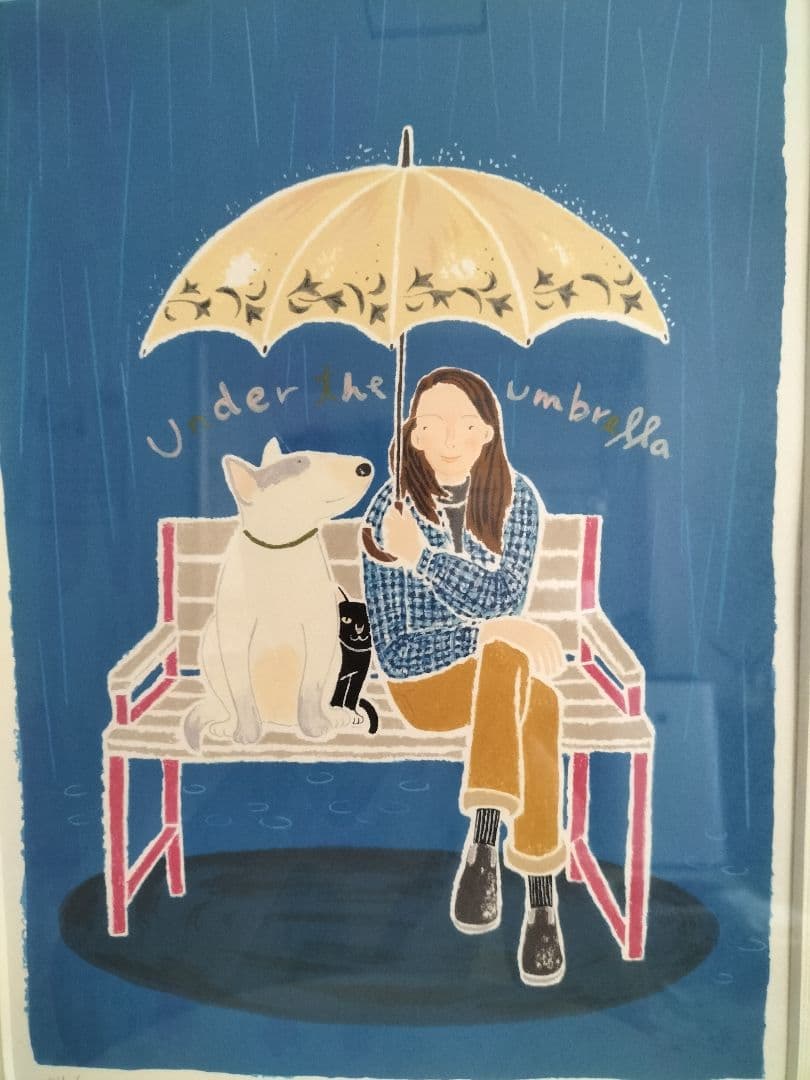 たかいひろこ　シルクスクリーン