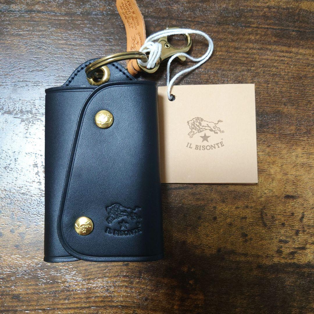 【新品未使用】IL BISONTE イルビゾンテ 牛革 キーケース