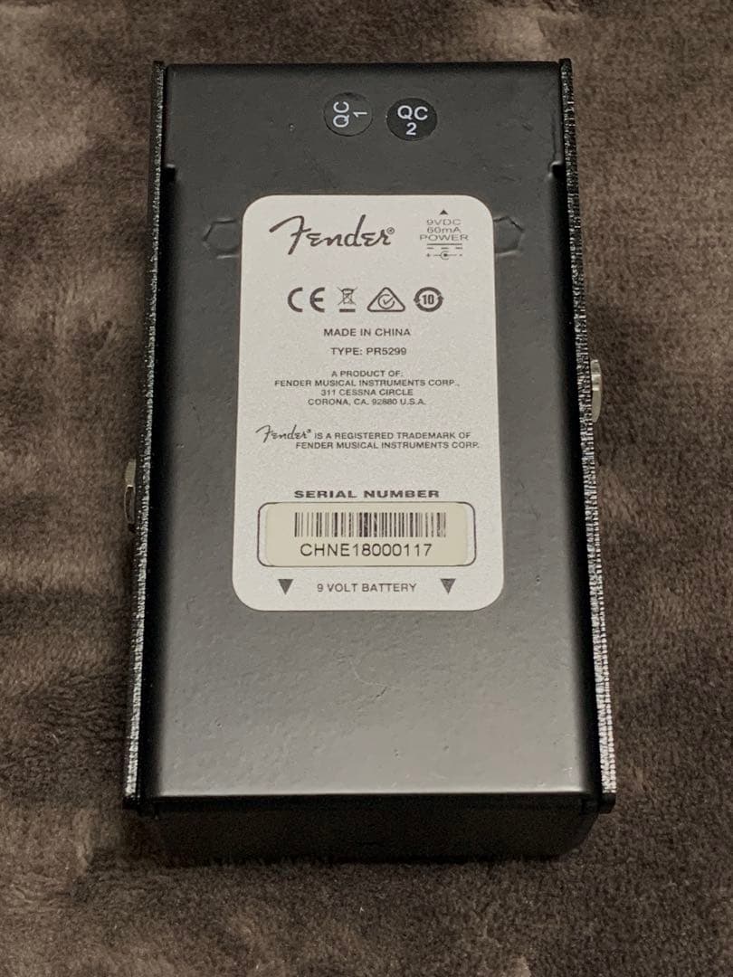 FENDER フェンダー THE BENDS COMPRESSOR PEDAL